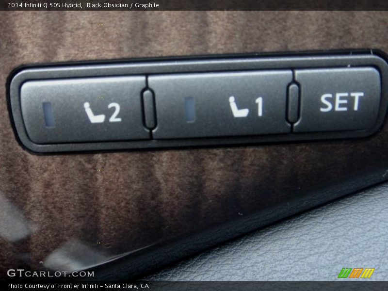 Black Obsidian / Graphite 2014 Infiniti Q 50S Hybrid