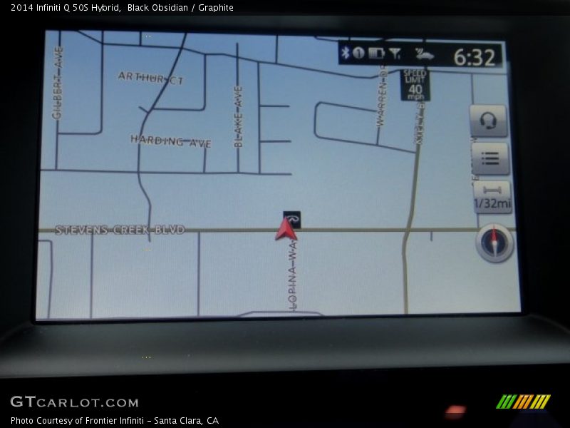 Black Obsidian / Graphite 2014 Infiniti Q 50S Hybrid