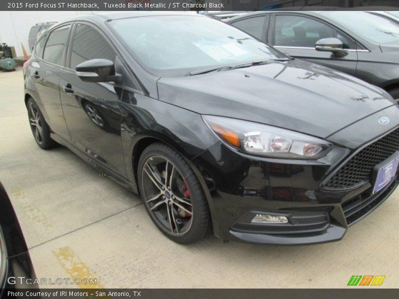 Tuxedo Black Metallic / ST Charcoal Black 2015 Ford Focus ST Hatchback