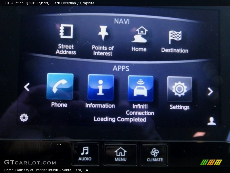 Black Obsidian / Graphite 2014 Infiniti Q 50S Hybrid