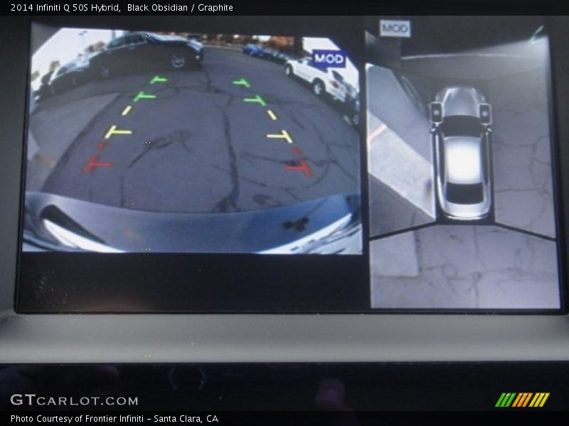 Black Obsidian / Graphite 2014 Infiniti Q 50S Hybrid