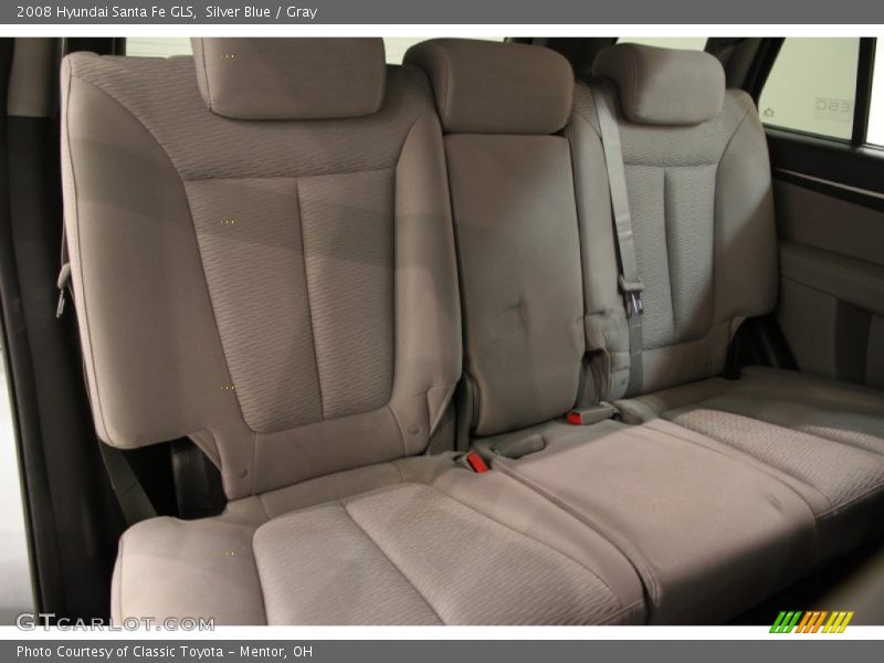 Silver Blue / Gray 2008 Hyundai Santa Fe GLS