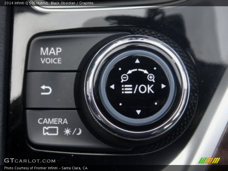 Black Obsidian / Graphite 2014 Infiniti Q 50S Hybrid