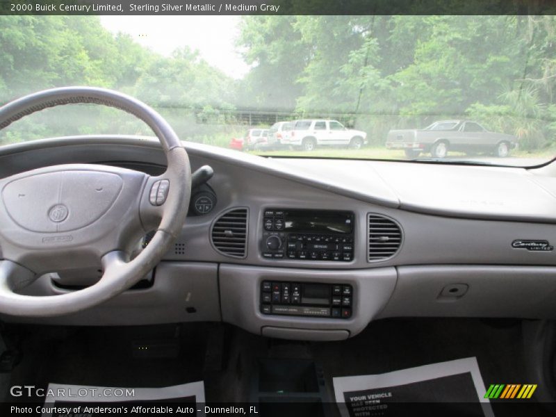 Sterling Silver Metallic / Medium Gray 2000 Buick Century Limited