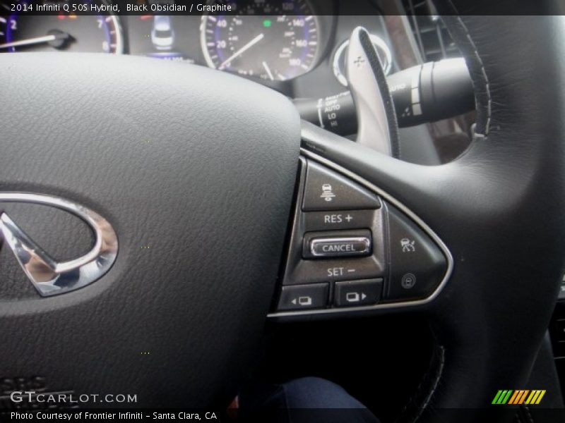 Controls of 2014 Q 50S Hybrid