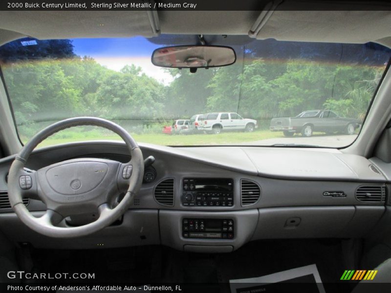 Sterling Silver Metallic / Medium Gray 2000 Buick Century Limited
