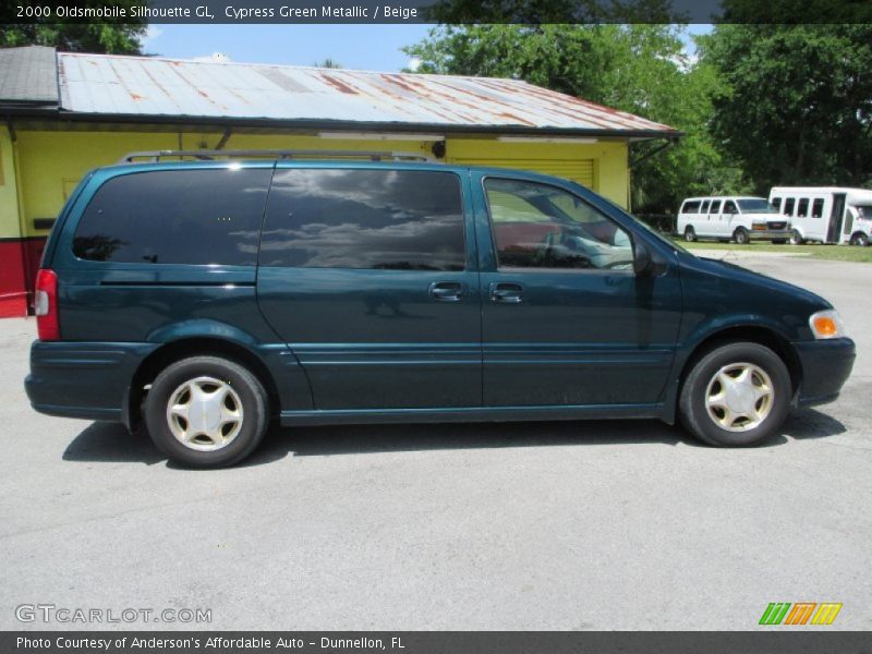 Cypress Green Metallic / Beige 2000 Oldsmobile Silhouette GL