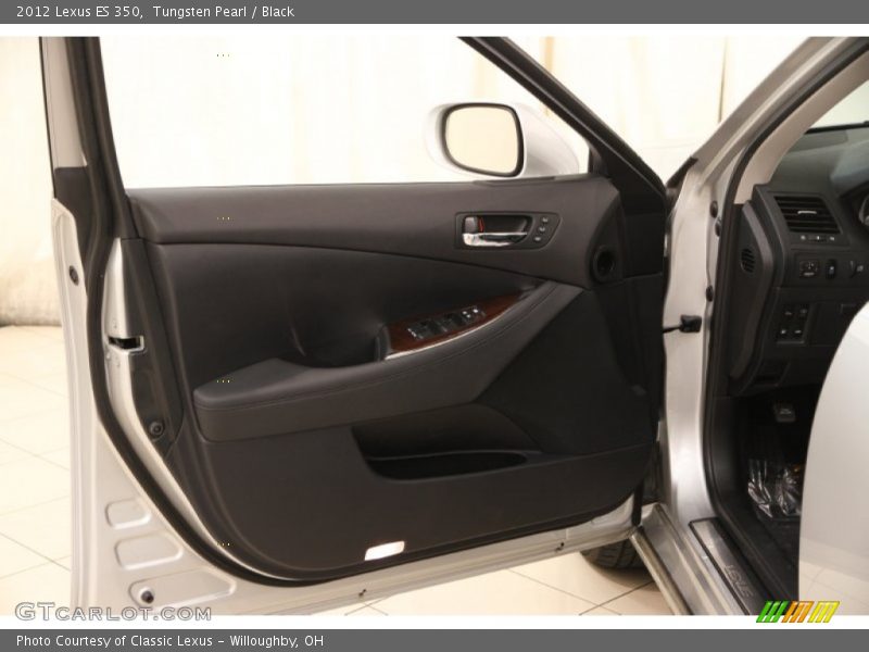 Tungsten Pearl / Black 2012 Lexus ES 350