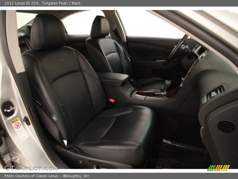 Tungsten Pearl / Black 2012 Lexus ES 350