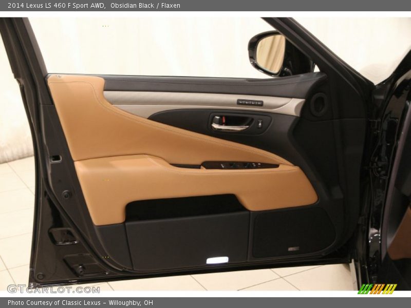 Obsidian Black / Flaxen 2014 Lexus LS 460 F Sport AWD