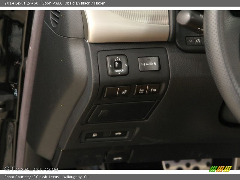 Obsidian Black / Flaxen 2014 Lexus LS 460 F Sport AWD