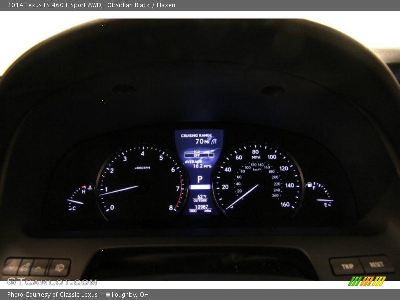 Obsidian Black / Flaxen 2014 Lexus LS 460 F Sport AWD