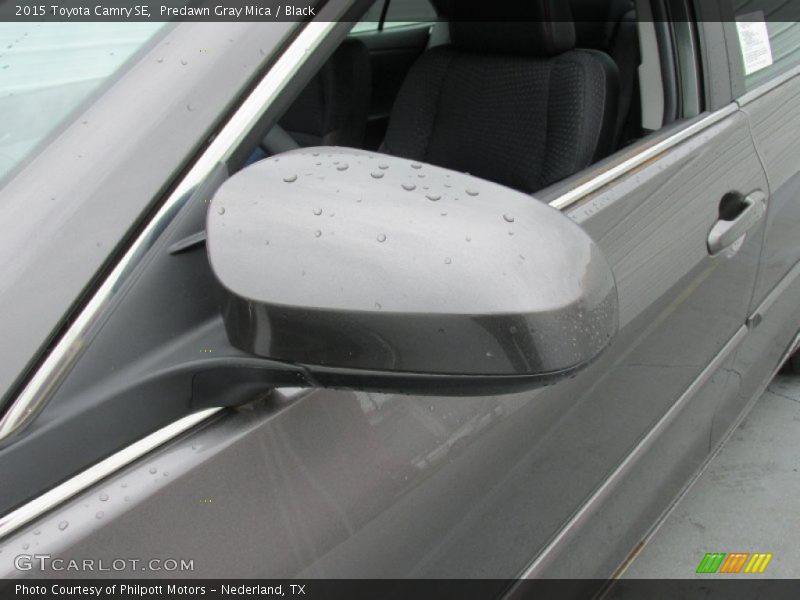 Predawn Gray Mica / Black 2015 Toyota Camry SE