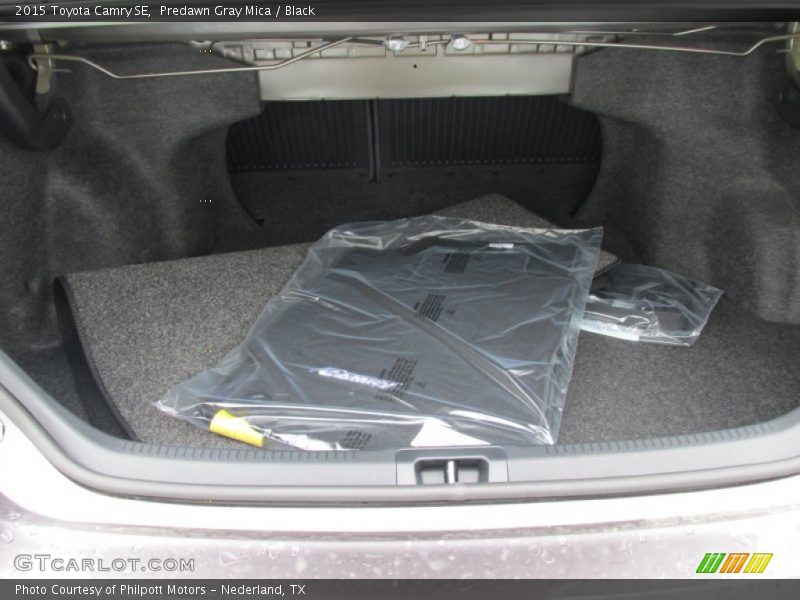 Predawn Gray Mica / Black 2015 Toyota Camry SE