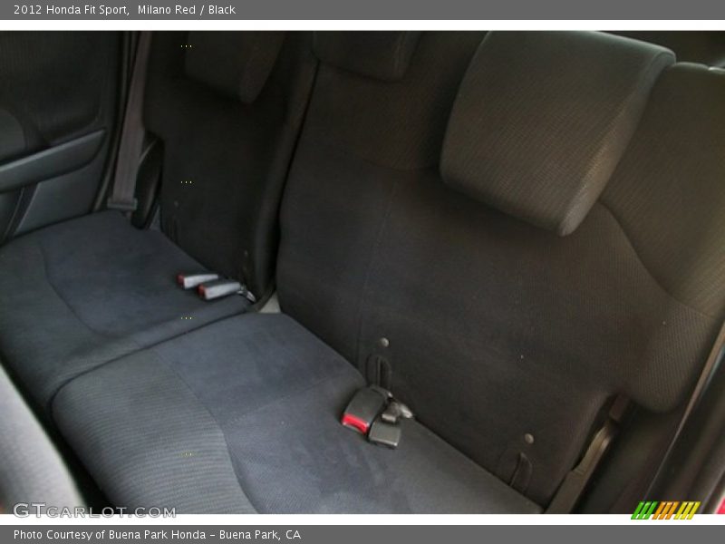 Milano Red / Black 2012 Honda Fit Sport