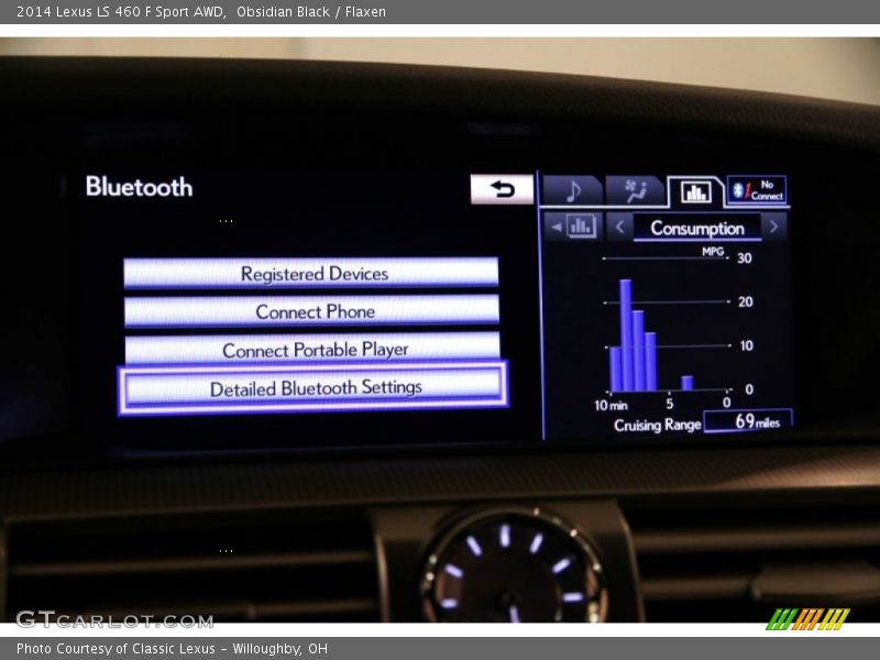 Obsidian Black / Flaxen 2014 Lexus LS 460 F Sport AWD