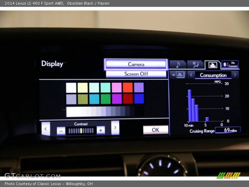 Obsidian Black / Flaxen 2014 Lexus LS 460 F Sport AWD