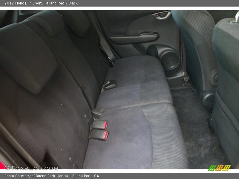 Milano Red / Black 2012 Honda Fit Sport