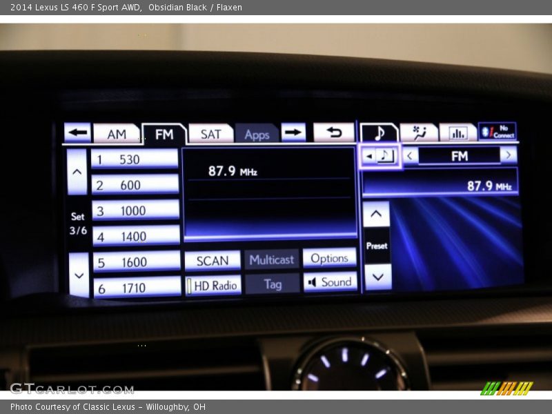 Obsidian Black / Flaxen 2014 Lexus LS 460 F Sport AWD