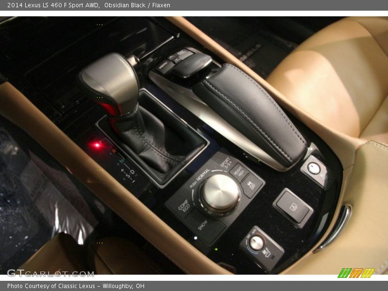 Obsidian Black / Flaxen 2014 Lexus LS 460 F Sport AWD