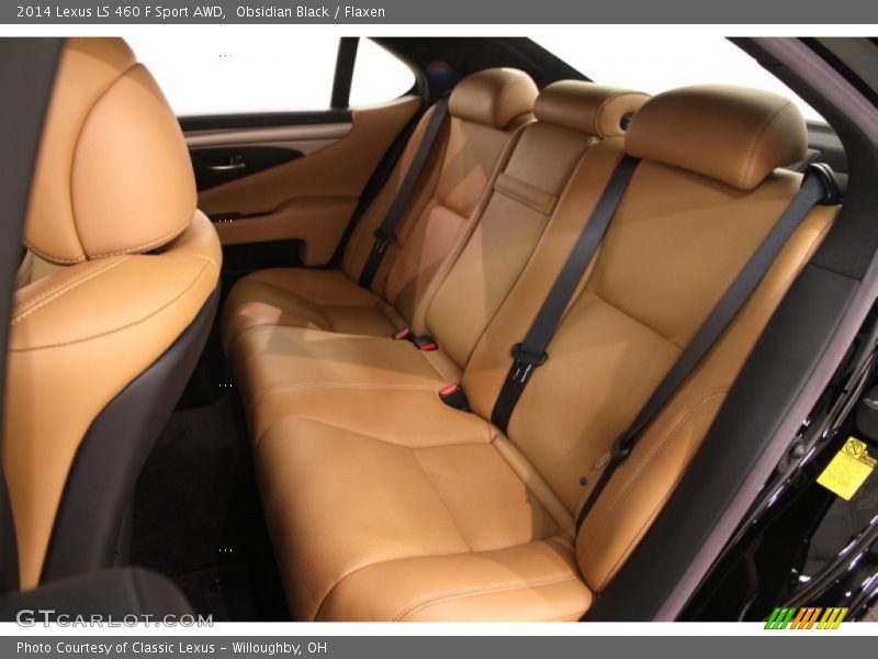 Obsidian Black / Flaxen 2014 Lexus LS 460 F Sport AWD