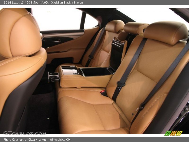 Obsidian Black / Flaxen 2014 Lexus LS 460 F Sport AWD