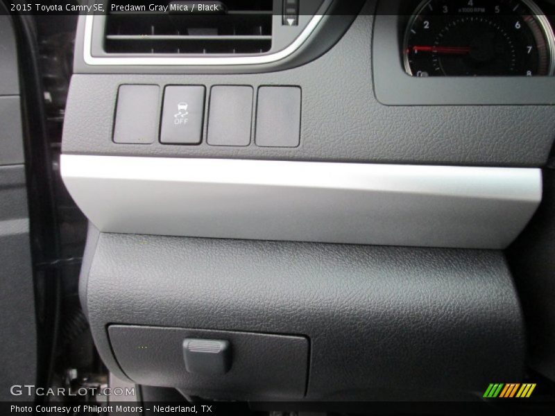 Predawn Gray Mica / Black 2015 Toyota Camry SE