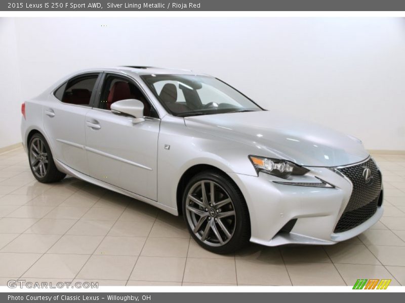 Front 3/4 View of 2015 IS 250 F Sport AWD