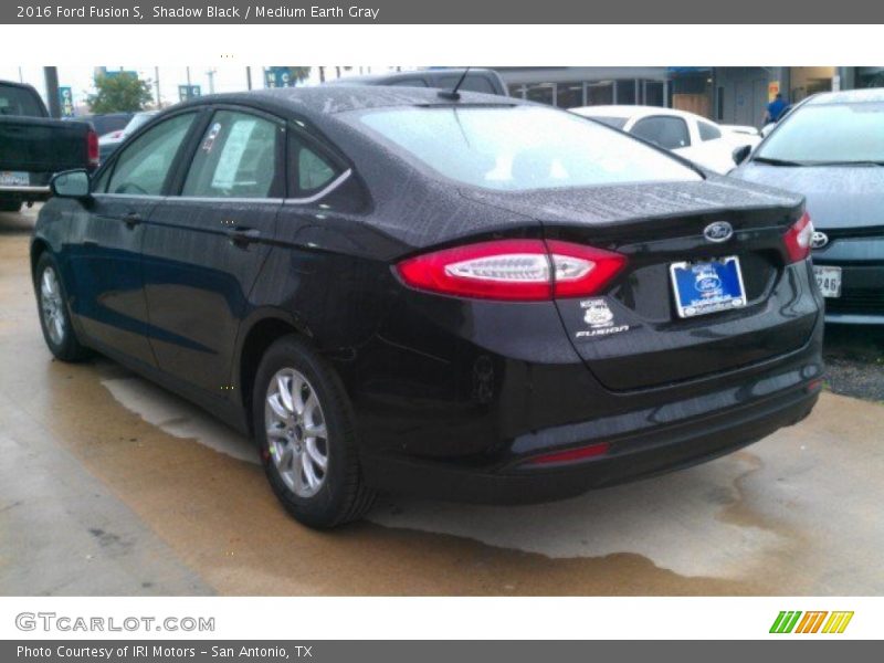Shadow Black / Medium Earth Gray 2016 Ford Fusion S