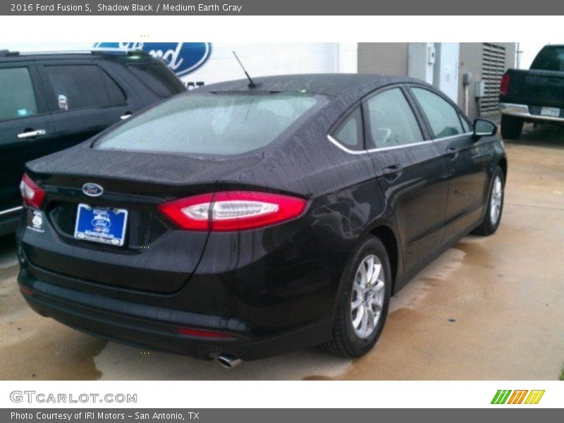 Shadow Black / Medium Earth Gray 2016 Ford Fusion S