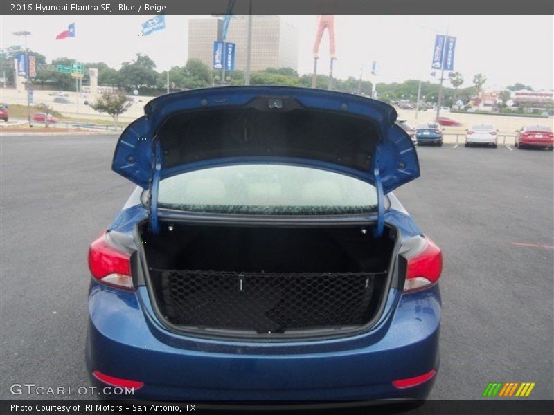 Blue / Beige 2016 Hyundai Elantra SE