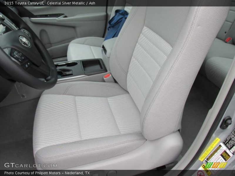 Celestial Silver Metallic / Ash 2015 Toyota Camry LE