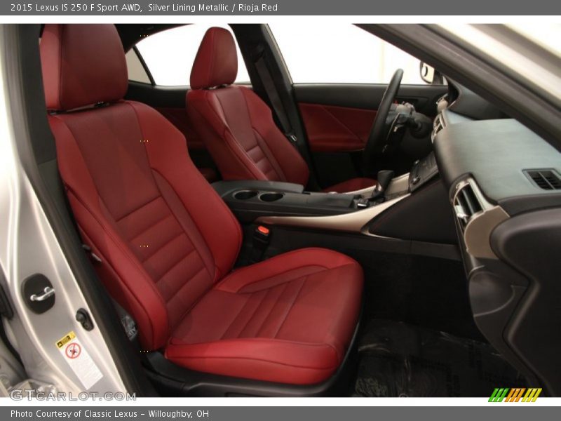 Front Seat of 2015 IS 250 F Sport AWD