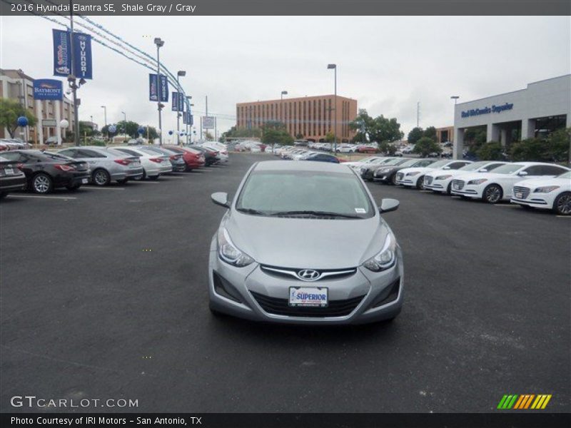 Shale Gray / Gray 2016 Hyundai Elantra SE