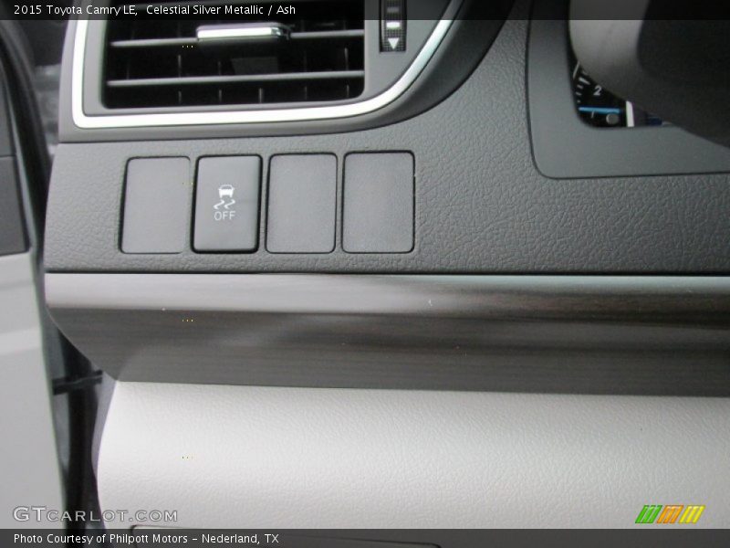 Celestial Silver Metallic / Ash 2015 Toyota Camry LE