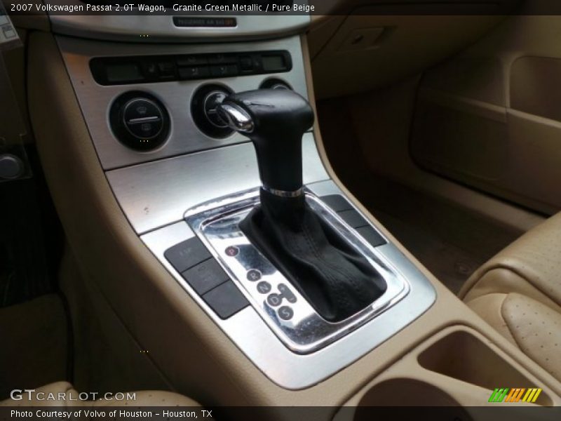 Granite Green Metallic / Pure Beige 2007 Volkswagen Passat 2.0T Wagon