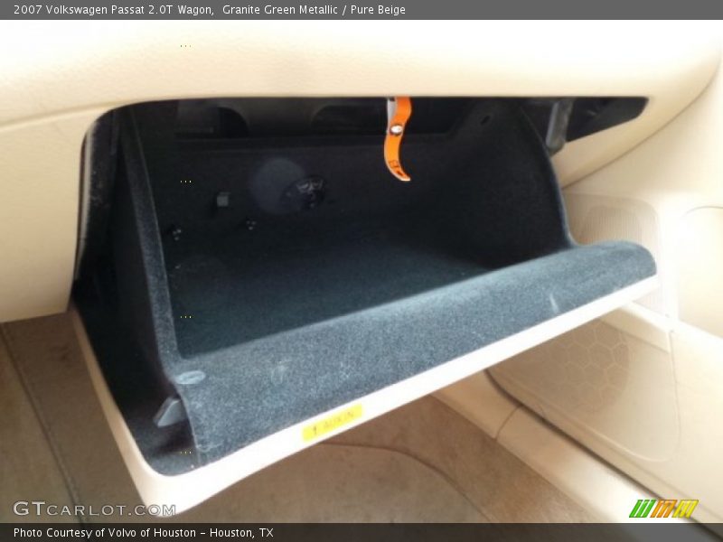 Granite Green Metallic / Pure Beige 2007 Volkswagen Passat 2.0T Wagon