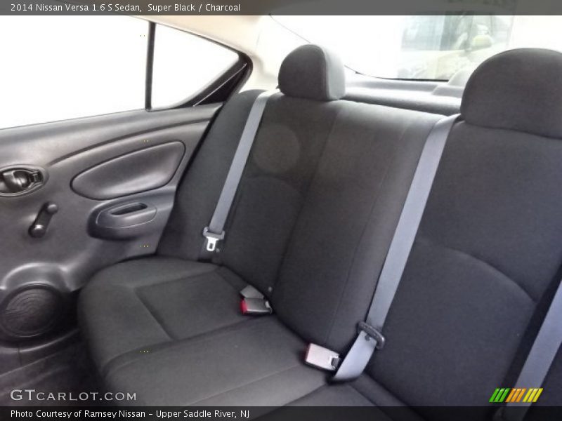 Super Black / Charcoal 2014 Nissan Versa 1.6 S Sedan