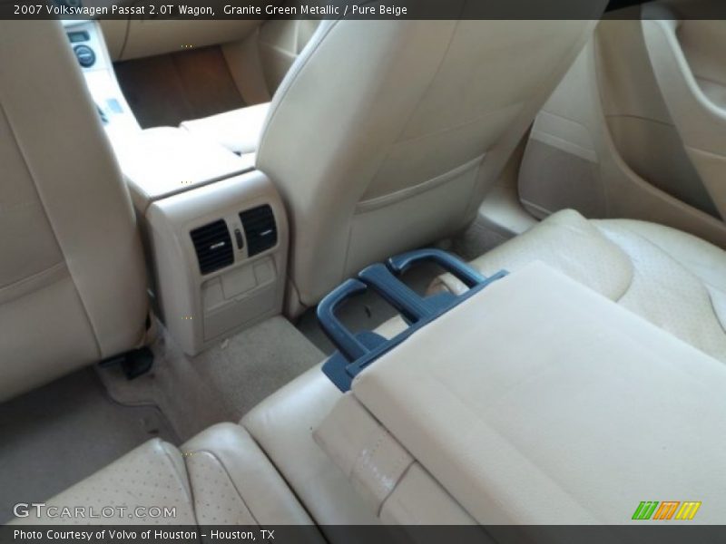 Granite Green Metallic / Pure Beige 2007 Volkswagen Passat 2.0T Wagon
