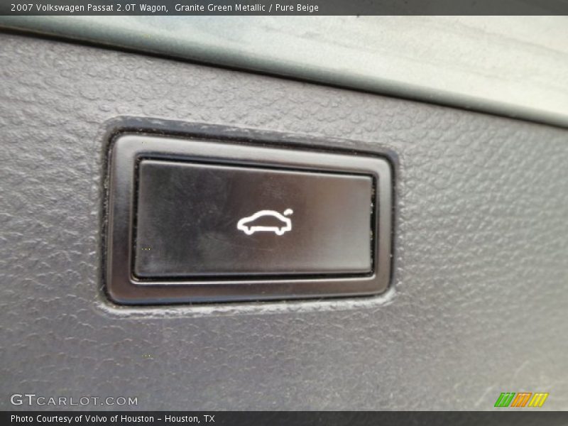 Granite Green Metallic / Pure Beige 2007 Volkswagen Passat 2.0T Wagon