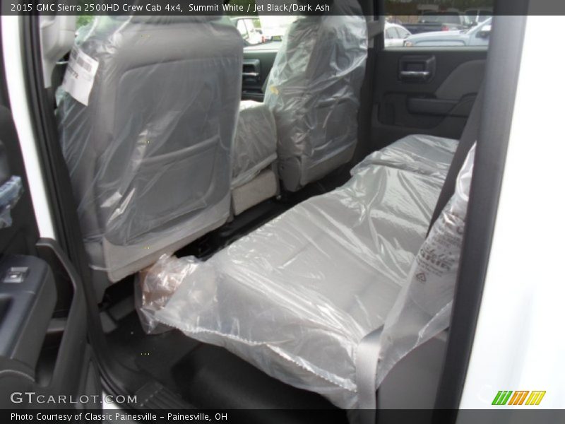 Summit White / Jet Black/Dark Ash 2015 GMC Sierra 2500HD Crew Cab 4x4