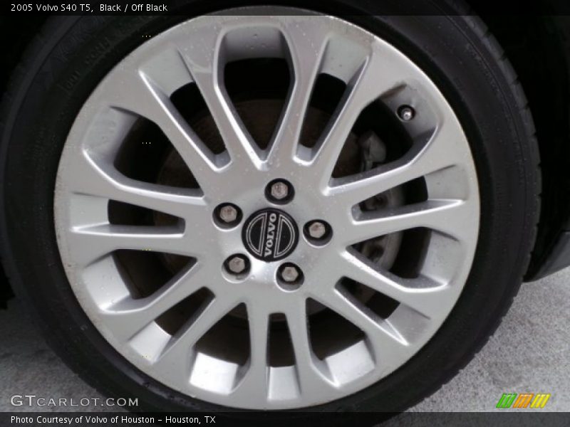 Black / Off Black 2005 Volvo S40 T5