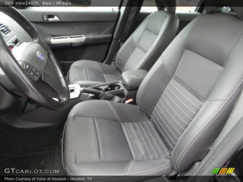 Black / Off Black 2005 Volvo S40 T5