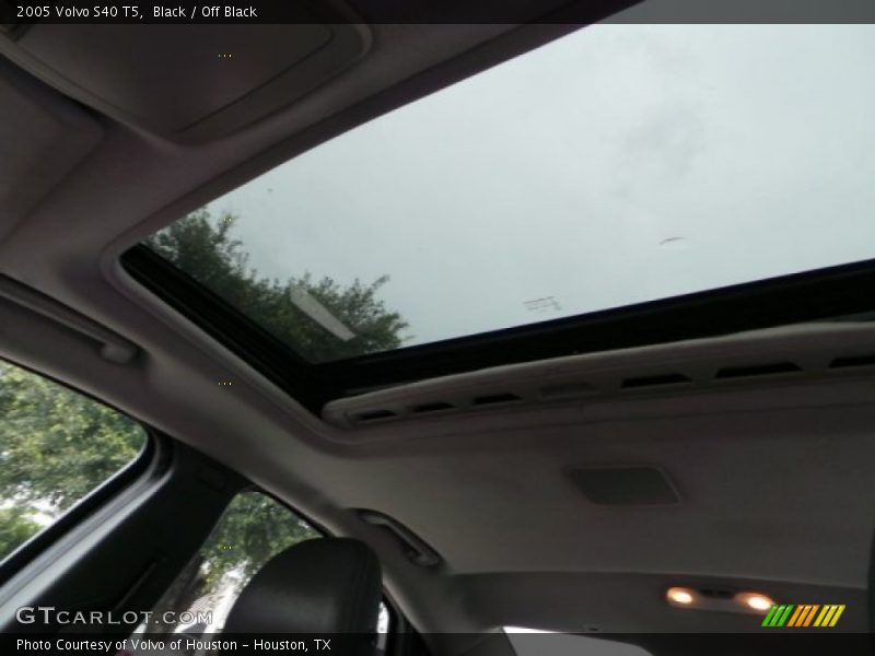Black / Off Black 2005 Volvo S40 T5