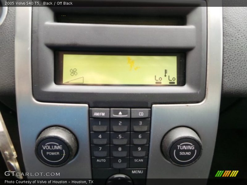 Black / Off Black 2005 Volvo S40 T5
