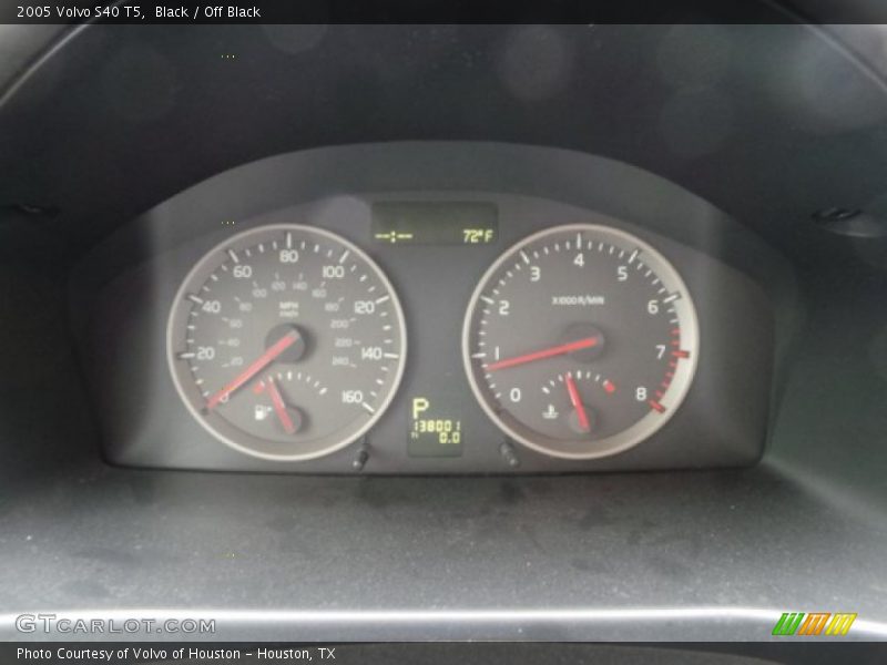 Black / Off Black 2005 Volvo S40 T5