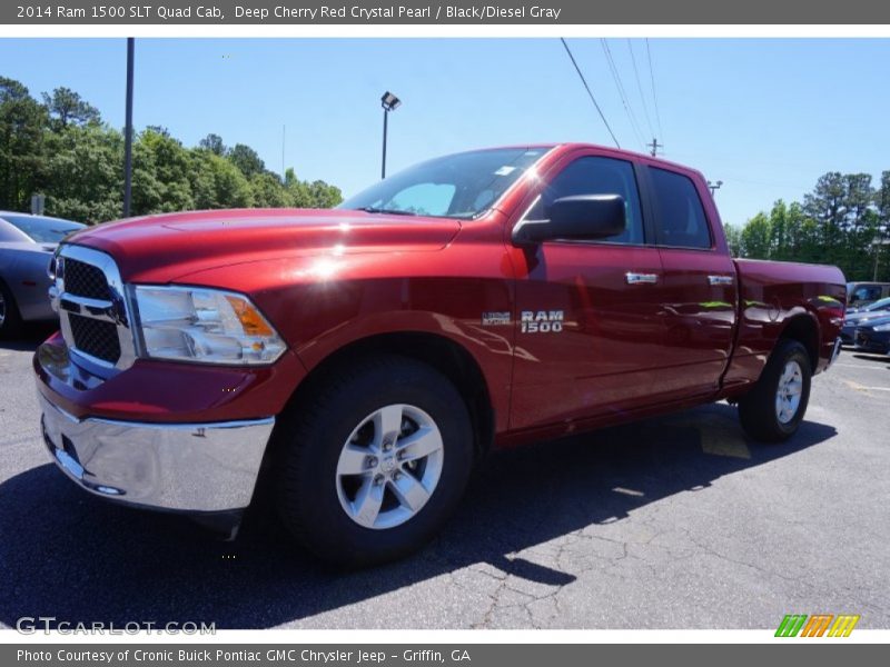 Front 3/4 View of 2014 1500 SLT Quad Cab