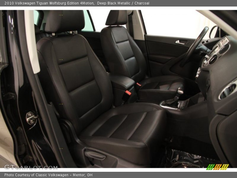 Deep Black Metallic / Charcoal 2010 Volkswagen Tiguan Wolfsburg Edition 4Motion