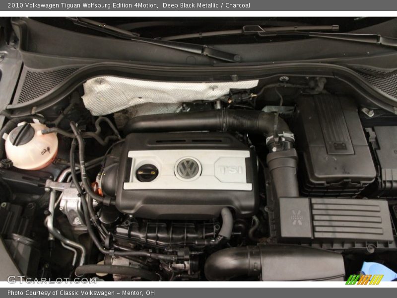Deep Black Metallic / Charcoal 2010 Volkswagen Tiguan Wolfsburg Edition 4Motion