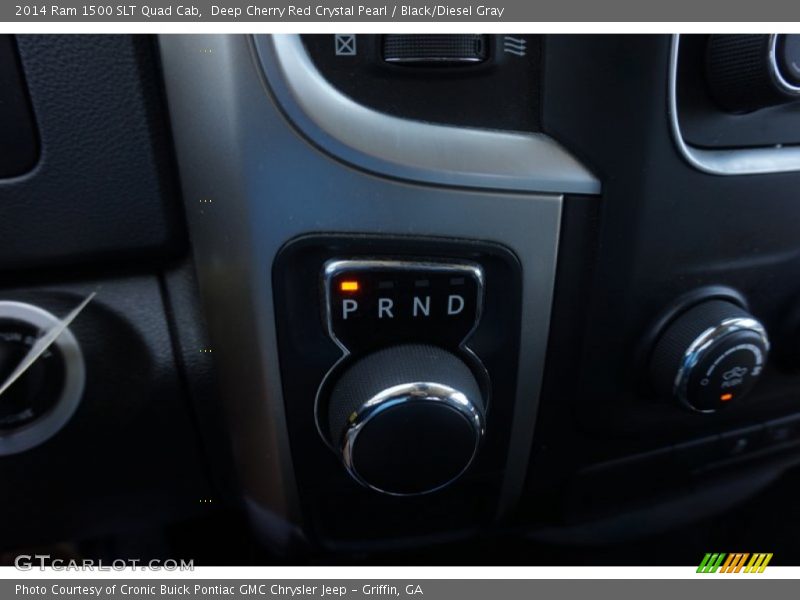 Deep Cherry Red Crystal Pearl / Black/Diesel Gray 2014 Ram 1500 SLT Quad Cab